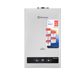 Водонагреватель газовый проточный THERMEX B 20 D (Silver)