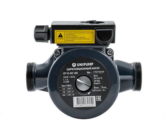Циркуляционный насос Unipump CP 25-80 180